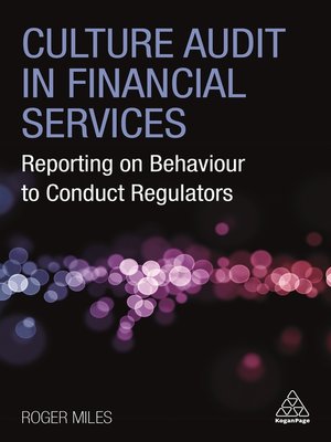 cover image of Culture Audit in Financial Services